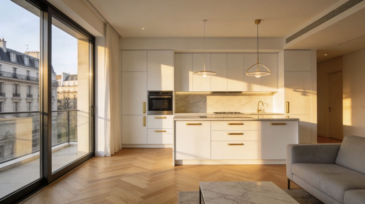 Appartement 2 pièces neuf à Fontenay-sous-Bois — résidence Le 61, ambiance non contractuelle